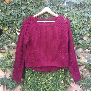 Cropped sweater NWT
